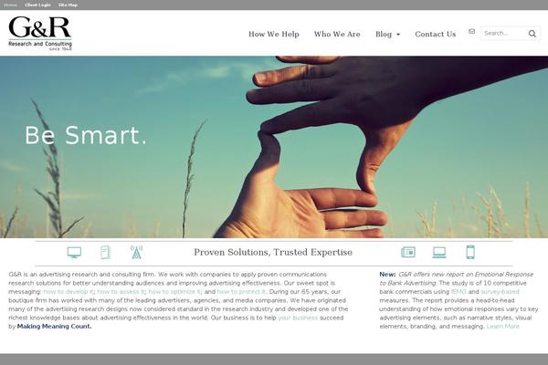 Canvas-child theme site design template sample