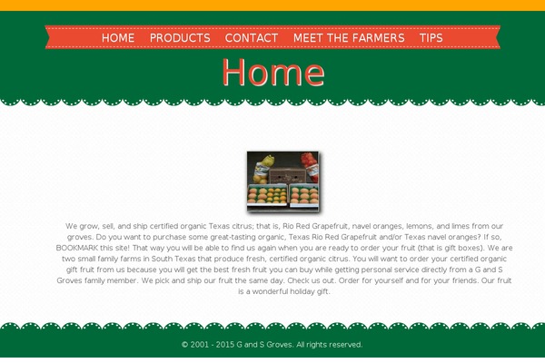 gandsgroves.com site used Dessert-v1.4