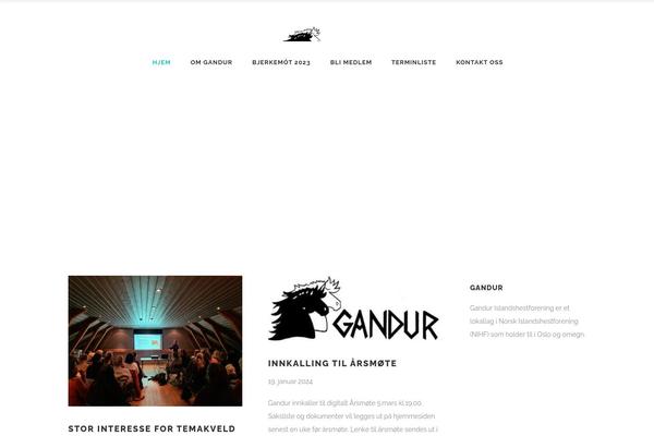 Conall theme site design template sample