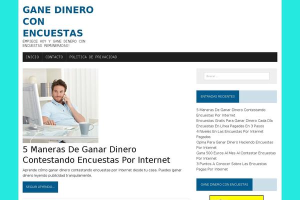 MH Newsdesk theme site design template sample