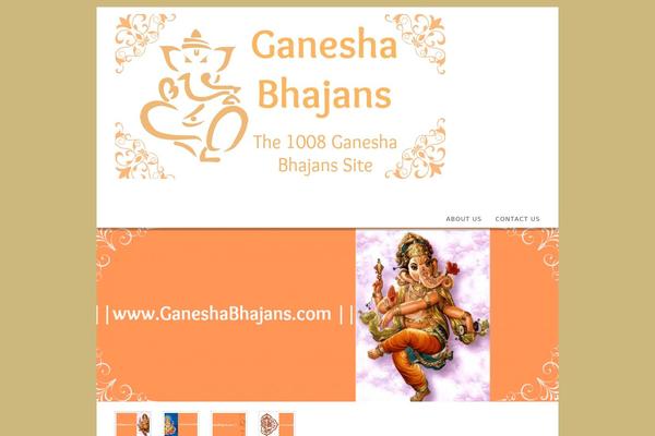 Dandelion theme site design template sample