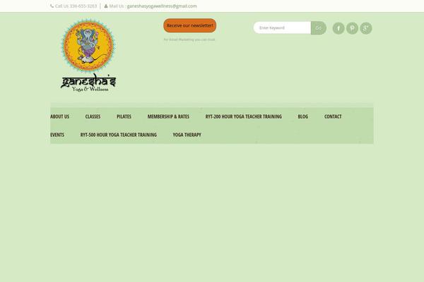 Dream Spa theme site design template sample