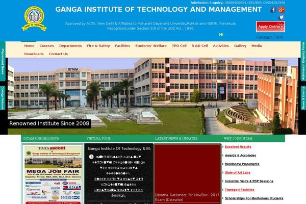 Site using Tiny carousel horizontal slider plus plugin