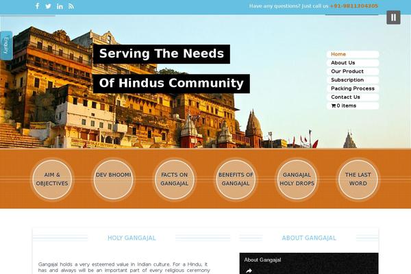 Site using Hover Sound plugin