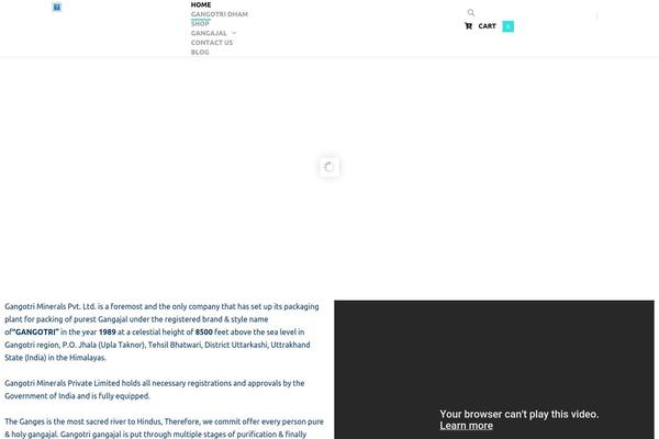 Site using Loftloader plugin