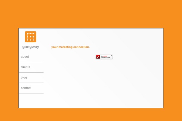 gangwayadvertising.com site used Flashdrive