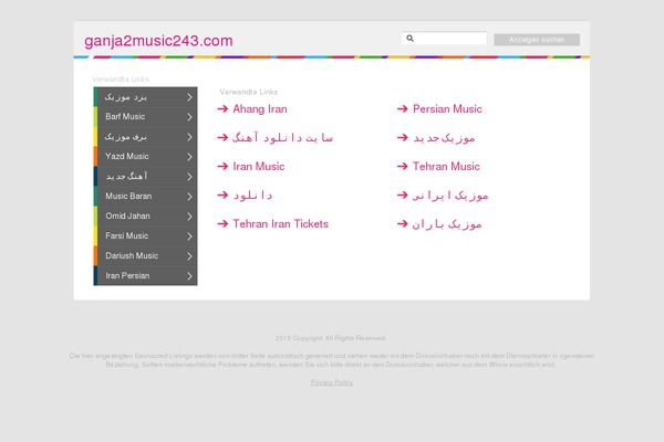 ganja2music243.com site used Skydesign-ganja2music