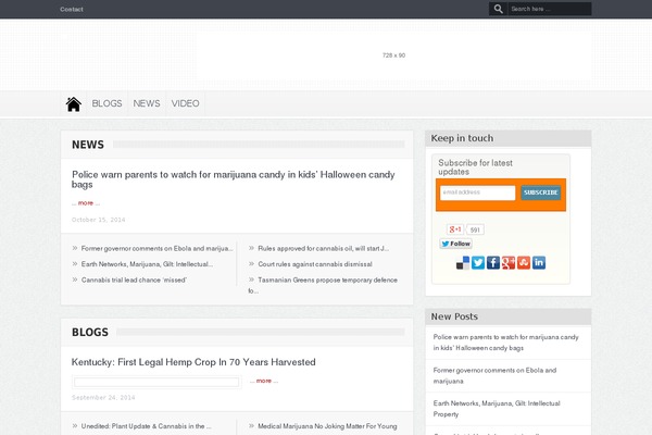 ganjanews.org site used News-portal-elementrix