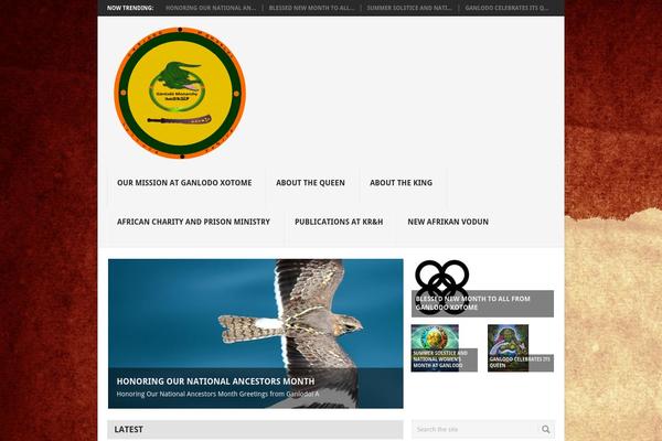 Point theme site design template sample