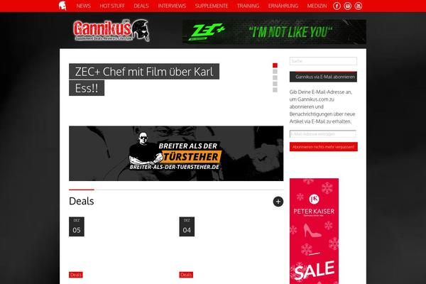 gannikus.com site used Gannikus