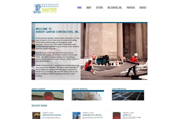 Purity theme site design template sample