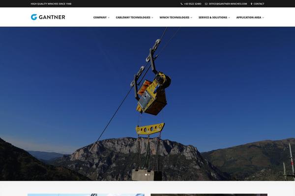 Fader theme site design template sample