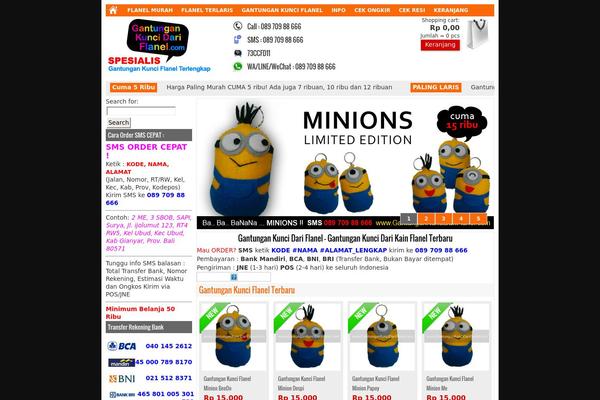 Minimarket theme site design template sample