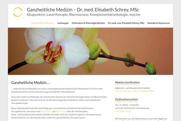 Spacious theme site design template sample