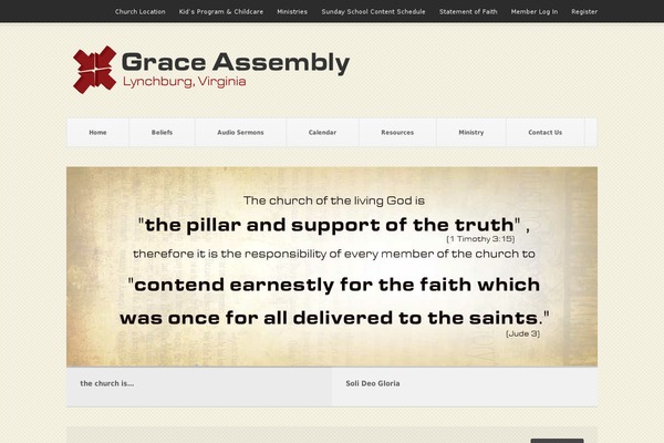 gaonline.org site used Realchurch