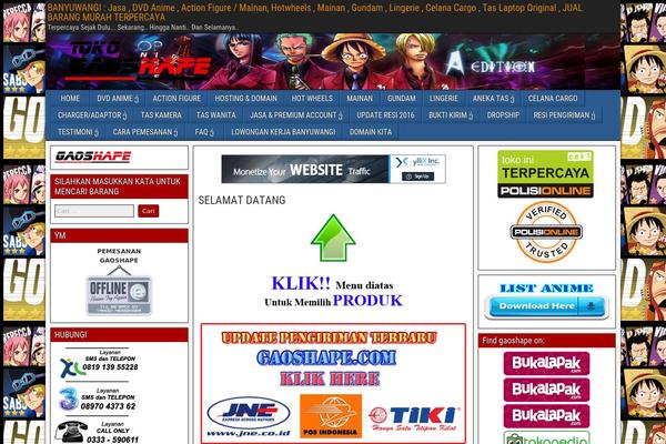 Frontier theme site design template sample