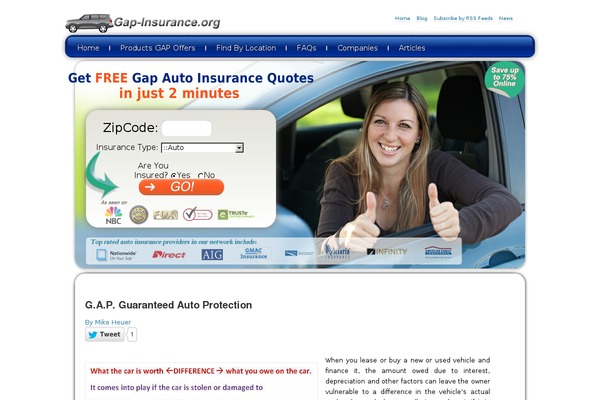 gap-insurance.org site used Vsm-general