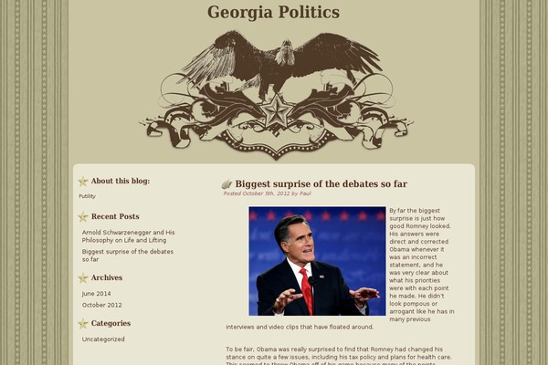 gapolitico.com site used What So Proudly We Hail