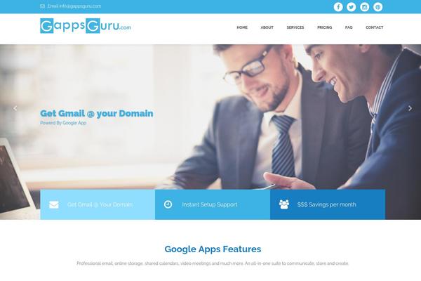 Richer theme site design template sample