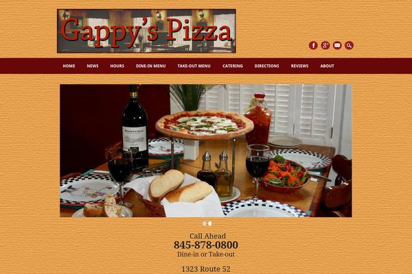 Restaurateur theme site design template sample