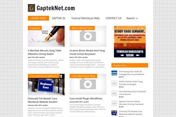 Rowling theme site design template sample