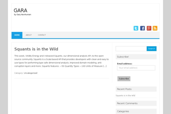 Iconic One theme site design template sample