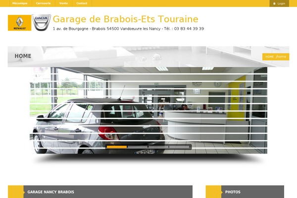 Alcatron theme site design template sample