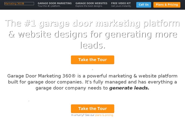 Marketing360-vertical theme site design template sample
