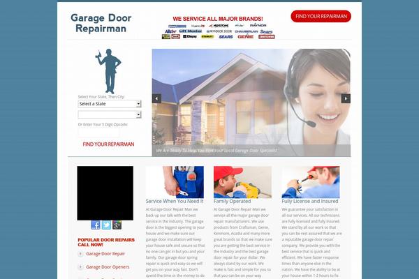 Revolution theme site design template sample
