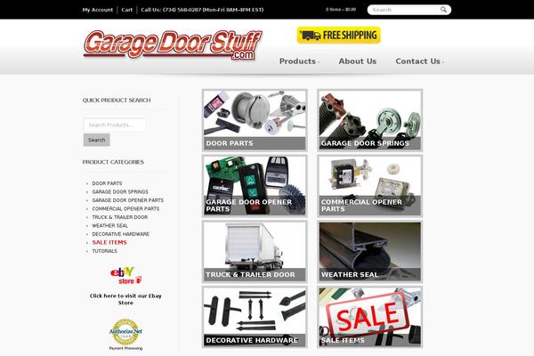 Woostore theme site design template sample