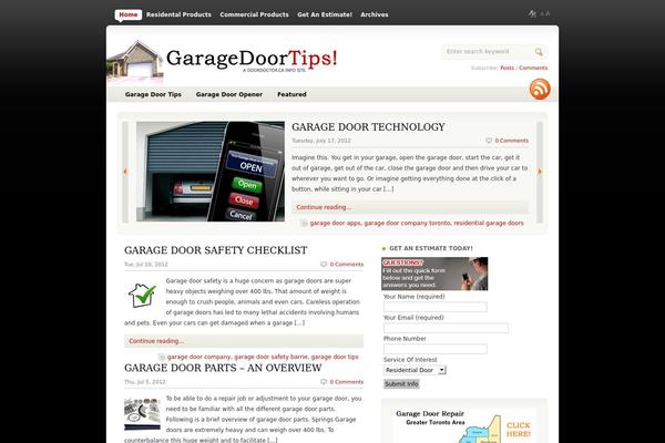 Flash News theme site design template sample