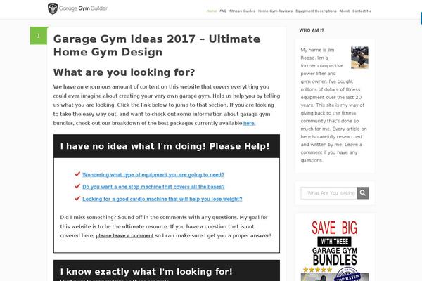 garagegymbuilder.com site used Rev_template