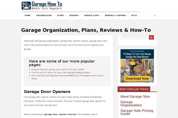 GeneratePress theme site design template sample