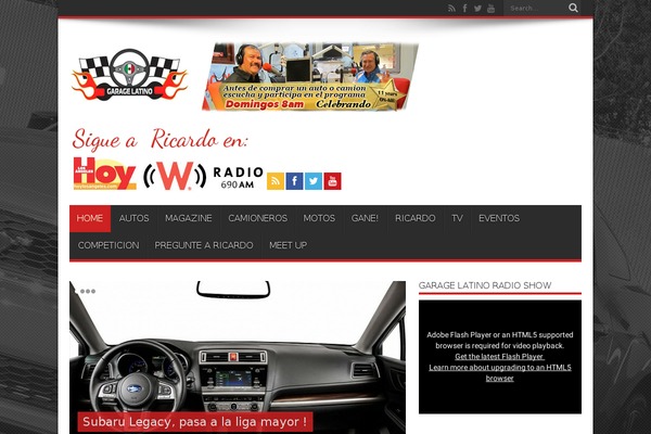 garagelatino.com site used Garagelatino