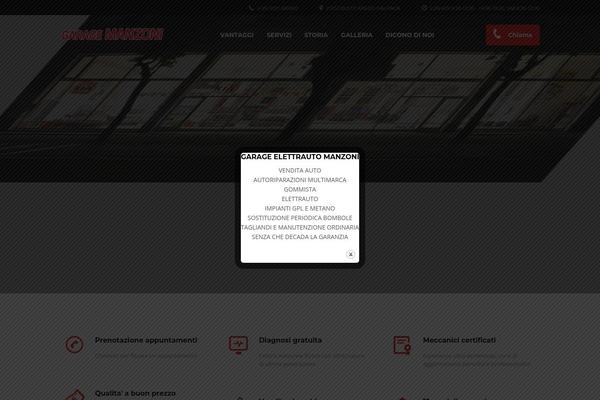 Motors theme site design template sample