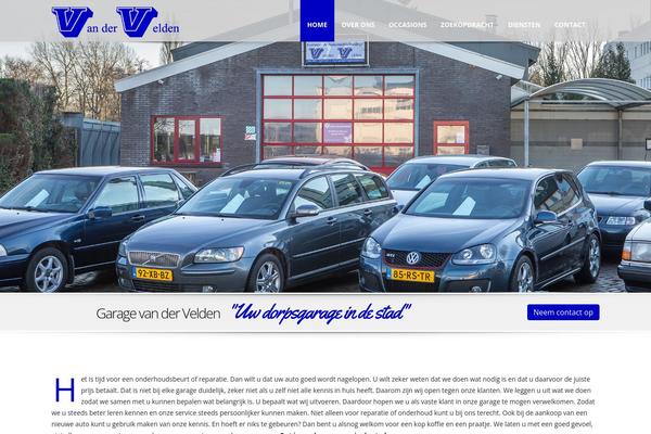 Automotive Child theme site design template sample