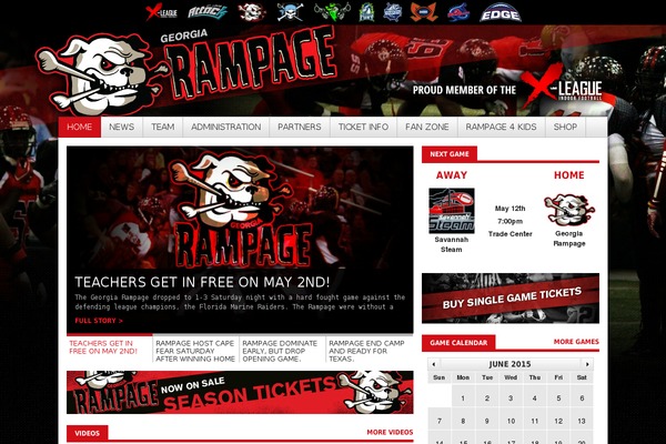Flow theme site design template sample