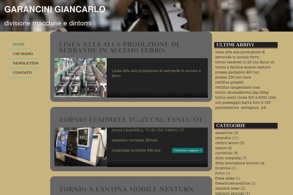 garancini.com site used Grc