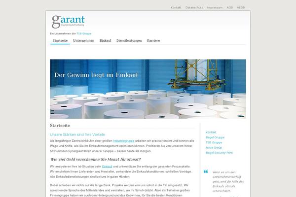 Miami theme site design template sample