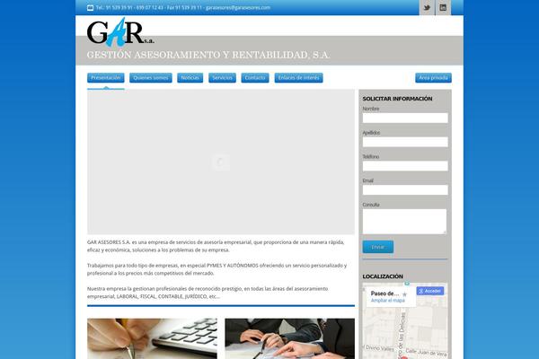 Finex theme site design template sample