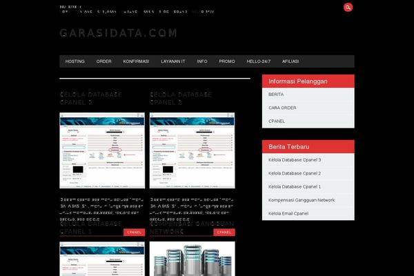 garasidata.com site used The-book