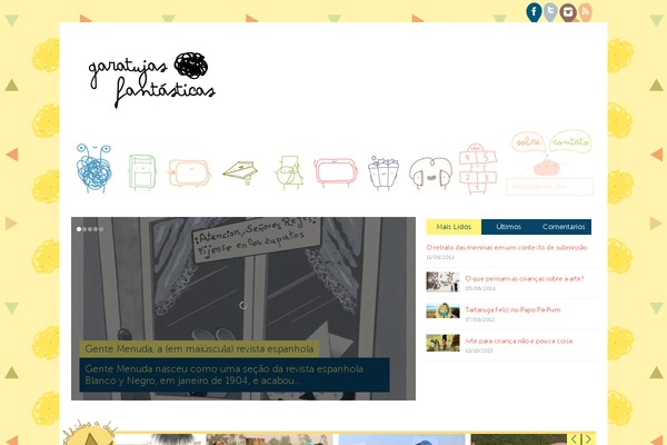 Jarida theme site design template sample