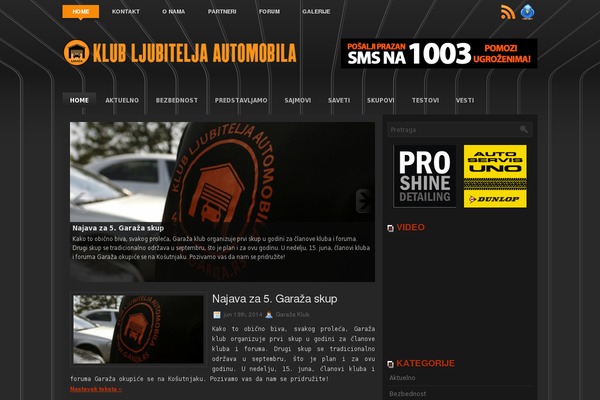 Newsreaders theme site design template sample