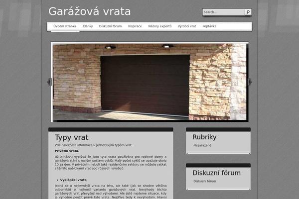 Site using Čeština pro WordPress plugin