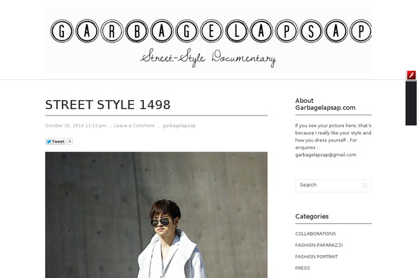 Vortex theme site design template sample
