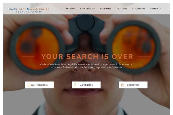 Borderland theme site design template sample