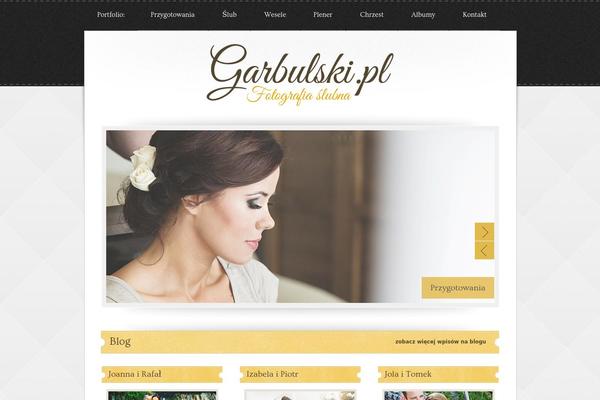 Marriage theme site design template sample