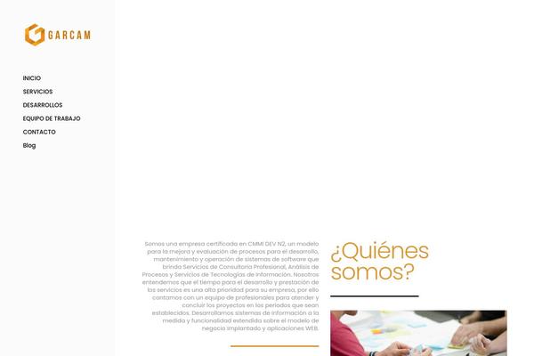 Vangard theme site design template sample