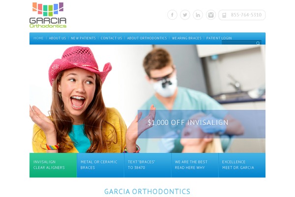 garciaortho.com site used Garcia