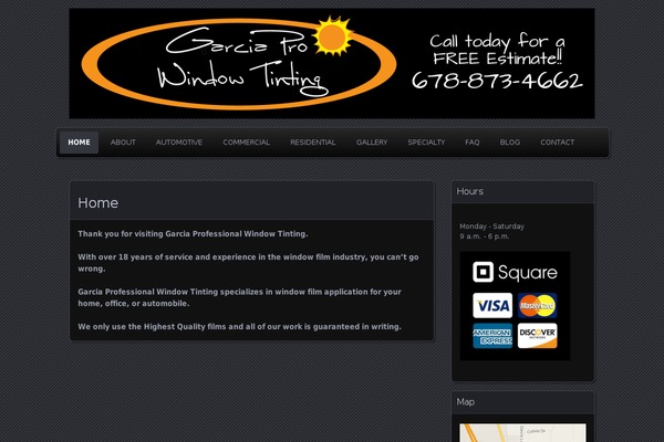 Parament theme site design template sample